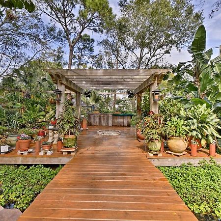 Sarasota Bungalow With Pergola, Garden And Waterfalls! Vila Exterior foto